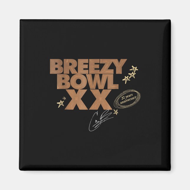 Chris Breezy Xx 2025 Magnet (Vorne)