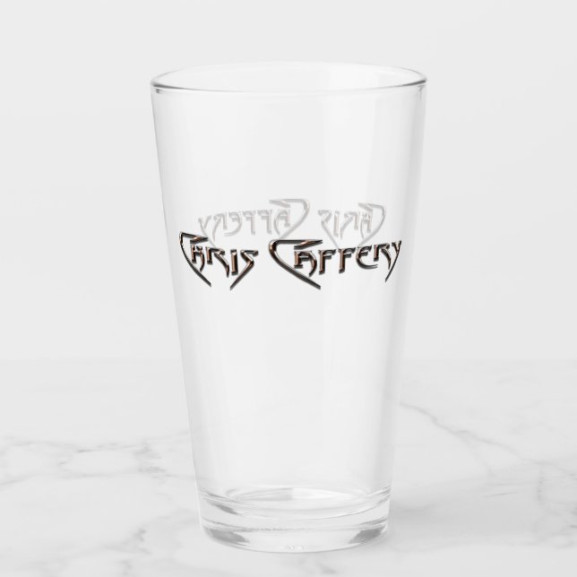 Chris Caffery 16 oz. Glas (Vorderseite)