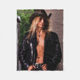 Chris Caffery Alley Closeup Fleece Blanken