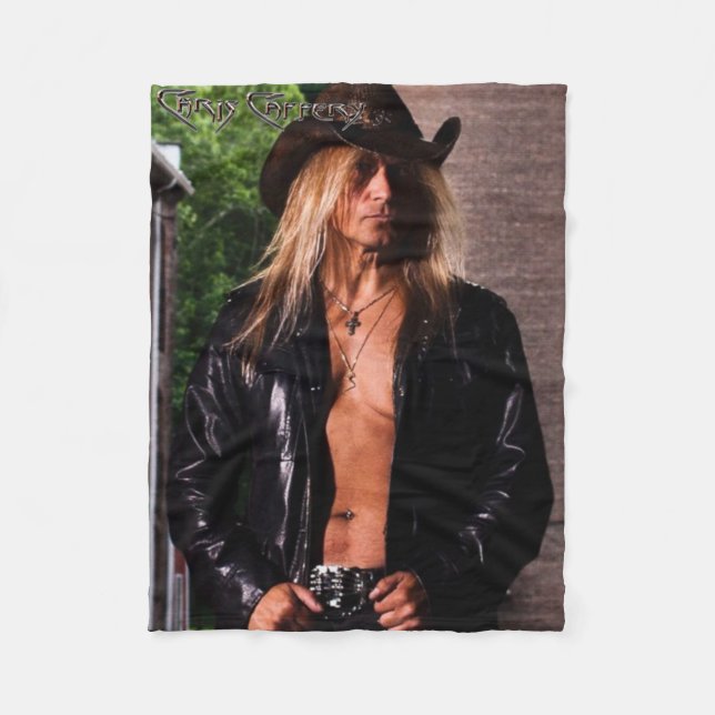 Chris Caffery Alley Closeup Fleece Blanken (Vorderseite)