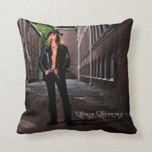 Chris Caffery Alley Full Shot Throw Kissen
