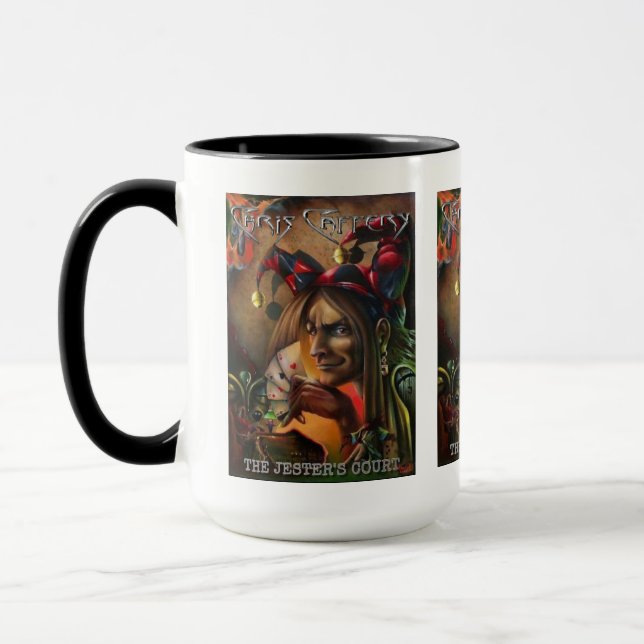 Chris Caffery - Die Jester-Court-Tasse Tasse (Links)