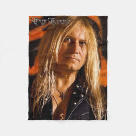 Chris Caffery Portrait Color Fleece Blanke