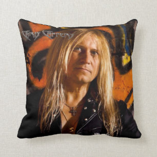 Chris Caffery Portrait Color Throw Kissen