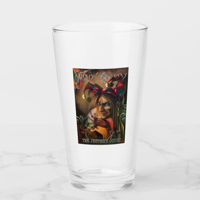 Chris Caffery - The Jester's Court 16 oz Glass Glas (Vorderseite)