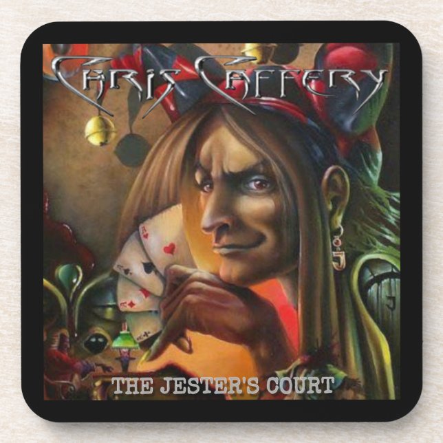 Chris Caffery - The Jester's Court Plastic Unterse Getränkeuntersetzer (Vorderseite)