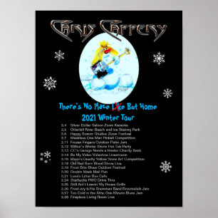 Chris Caffery - Winter Tour 2021 Poster