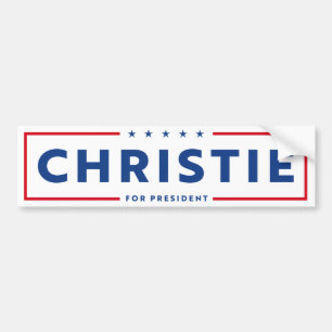 CHRIS CHRISTIE 2024 AUTOAUFKLEBER