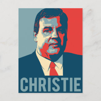 Chris Christie Hope Postkarte