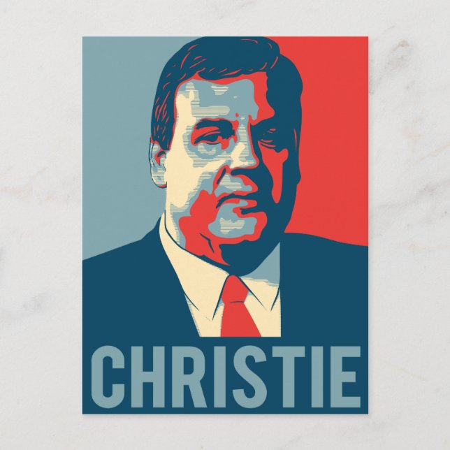 Chris Christie Hope Postkarte (Vorderseite)