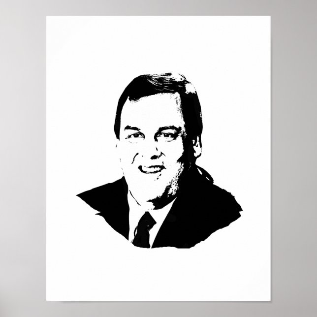 CHRIS CHRISTIE POSTER (Vorne)