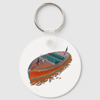Chris-Craft Barrel Back Schlüsselanhänger
