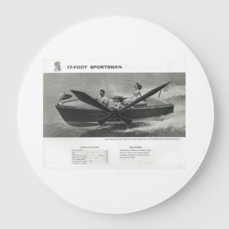 Chris Craft Sportsman Horloge murale