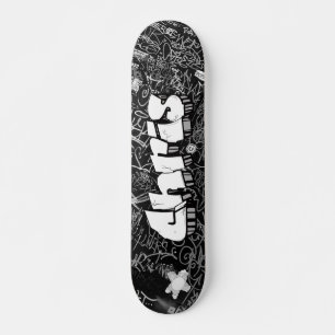 Chris Graffiti Custom Cool Skateboard personnalis