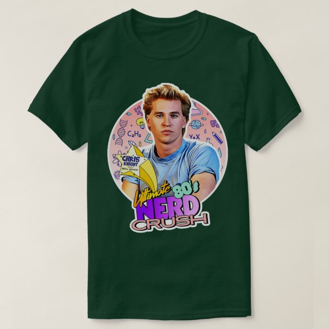 Chris Knight von Real Genius 80er Nerd Crush T-Shirt (Design vorne)