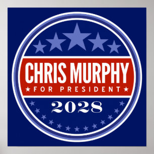 Chris Murphy Präsident 2028 Poster