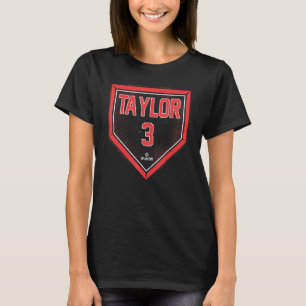 Chris Taylor Zuhause Plate Gameday Chris Taylor Lo T-Shirt