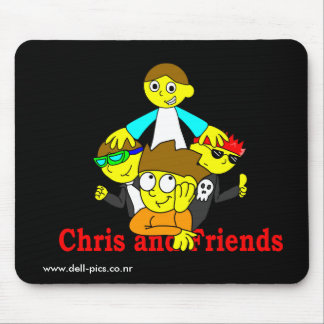 Chris und Freunde Mousepad