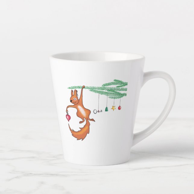 Chrismas Mug Weihnachten Kaffeetasse Comic  Milchtasse (Rechts)