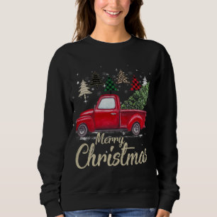 Chrismas Red Truck Sweatshirt