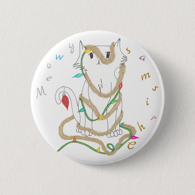 Chrismas Verwirrung Button (Vorderseite)