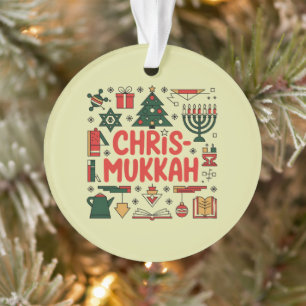 Chrismukkah Hanoukka Noël Juif Religieux