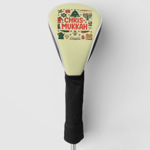 Chrismukkah Hanukkah Weihnachten Jüdisches Religiö Golf Headcover