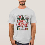 Chrismukkah Hanukkah Weihnachten Jüdisches Religiö T-Shirt<br><div class="desc">Chrismukkah Hanukkah Weihnachten Jüdisches Religiöses</div>