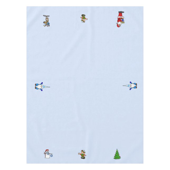Chrismukkah Tischtuch Tischdecke (Vorderseite)