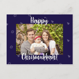 Chrismukkah-Weihnachtskarte Feiertagspostkarte