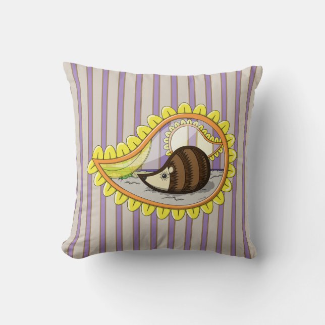 Chrissy der Igel Pillow Kissen (Vorderseite)