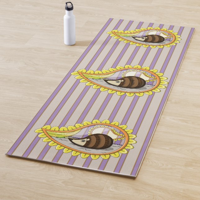 Chrissy der Igel Yoga Mat Yogamatte (Beispiel)