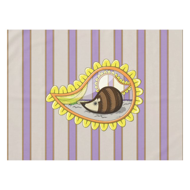 Chrissy the Igel Tablecloth Tischdecke (Vorderseite (Horizontal))