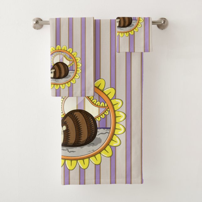 Chrissy the Igel Towel Set (Insitu)