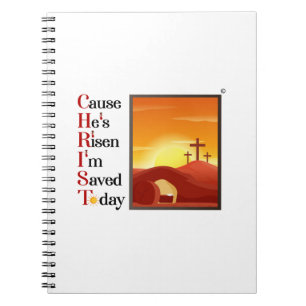 Christ Acronym Spiral Notebook Notizblock