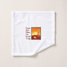 Christ Acronym Wash Tuch
