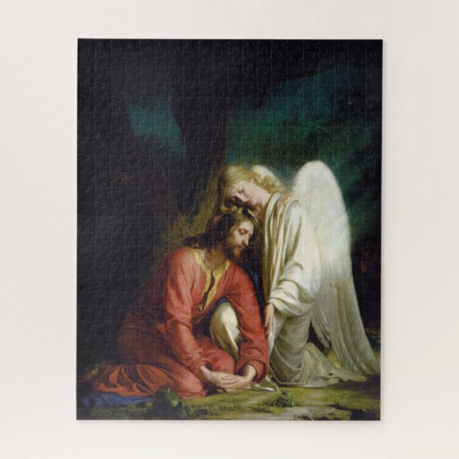 Christ bei Gethsemane von Carl Bloch (Vertikal)