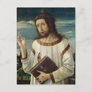 Christ Blessing Postkarte