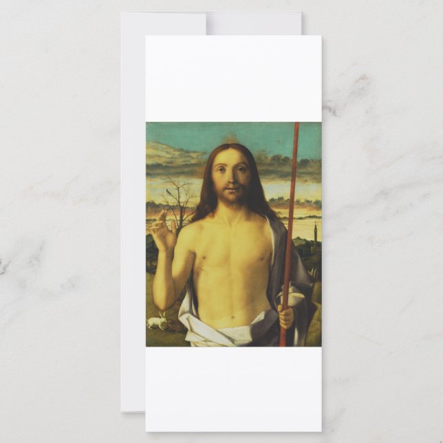 Christ Blessing von Giovanni Bellini (Vorderseite)