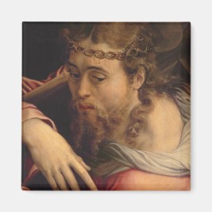 Christ Carry the Cross, 1540-45 (Öl auf Tafel) Magnet