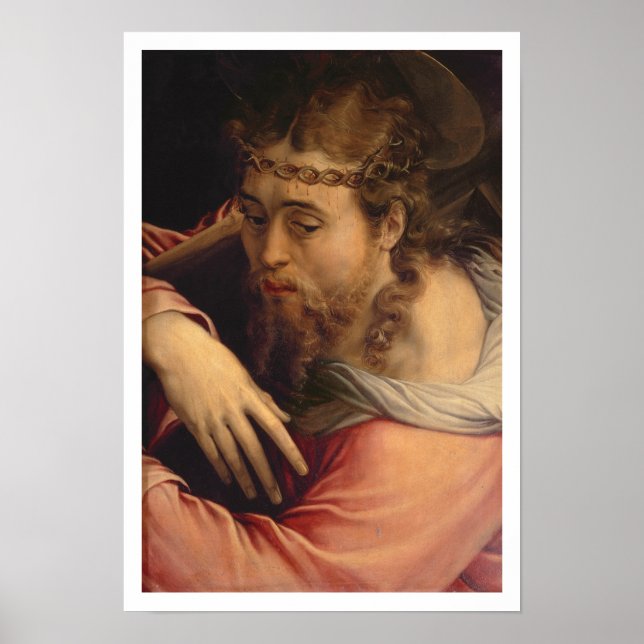 Christ Carrying the Cross, 1540-45 (oil on panel) Poster (Vorne)