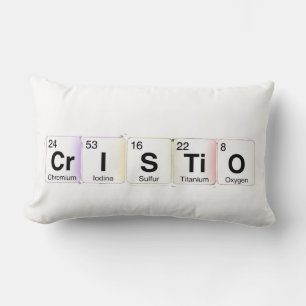 Christ Chemische Elemente Lendenkissen