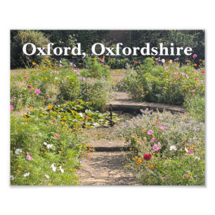 Christ Church Memorial Garden in Oxford Fotodruck