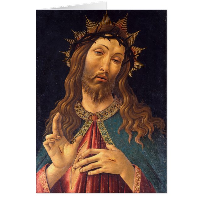 Christ couronné d'épines par Sandro Botticelli (Devant)