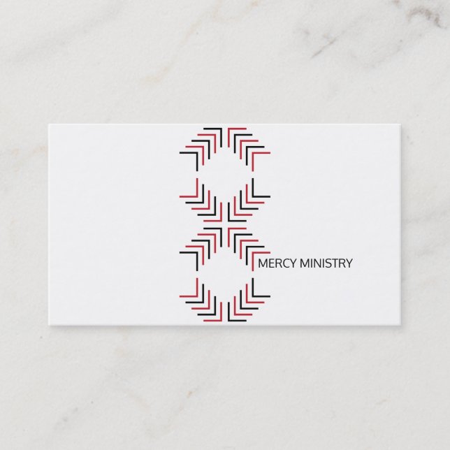 Christ Cross Visitenkarte (Vorderseite)