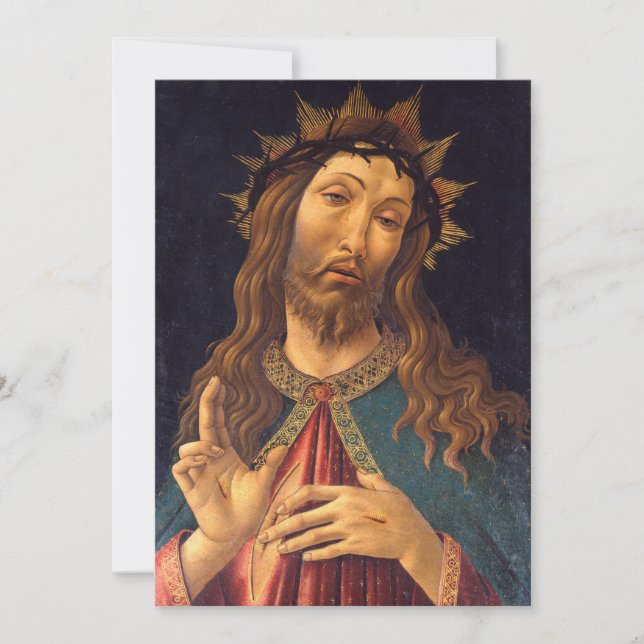Christ Crowned with Thorns by Sandro Botticelli (Vorderseite)