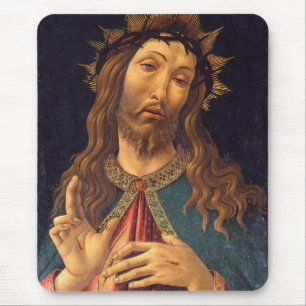 Christ Crowned with Thorns by Sandro Botticelli Mousepad