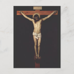 Christ Cruciated by Diego Velazquez Postkarte