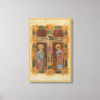 Christ Crucifié toile étirée Impression