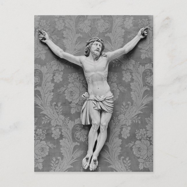 Christ Crucified, von Michelangelo Buonarroti Postkarte (Vorderseite)